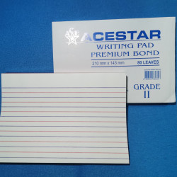 Grade 2 Pad Paper